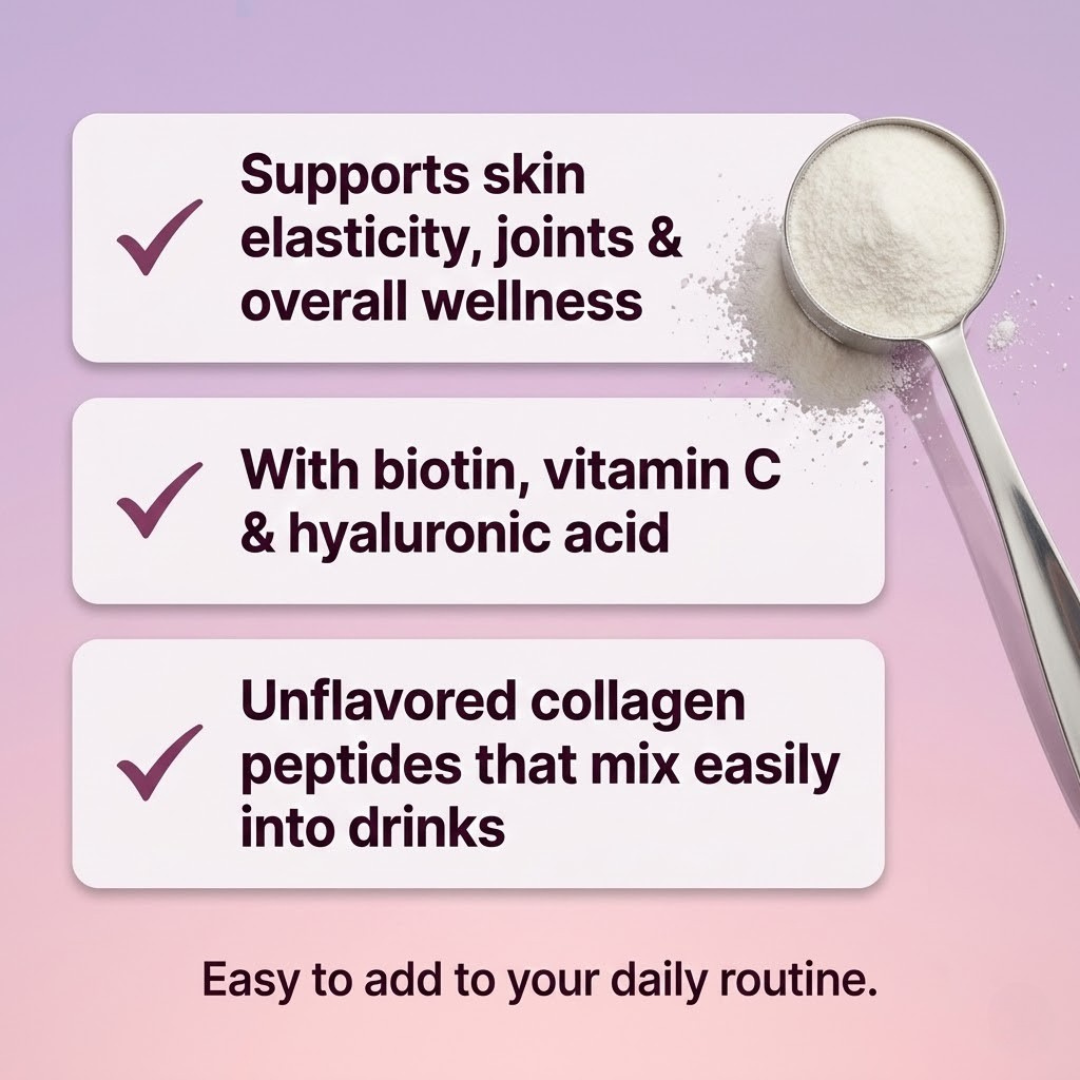 Glow™ Multi-Collagen Peptides Powder