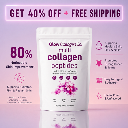 Glow™ Multi-Collagen Peptides Powder